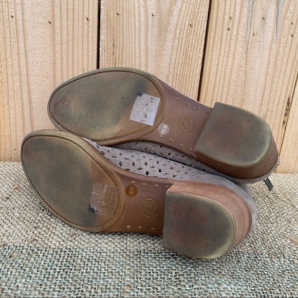 Lucky Brand Laser Cut Women’s Booties Size 8 Boots - Picture 4 of 5